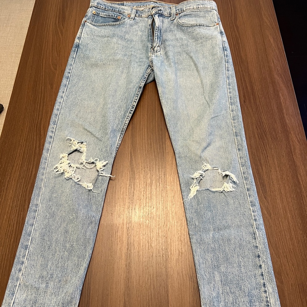 Levi’s 512 Men's Distressed Jeans 36x32